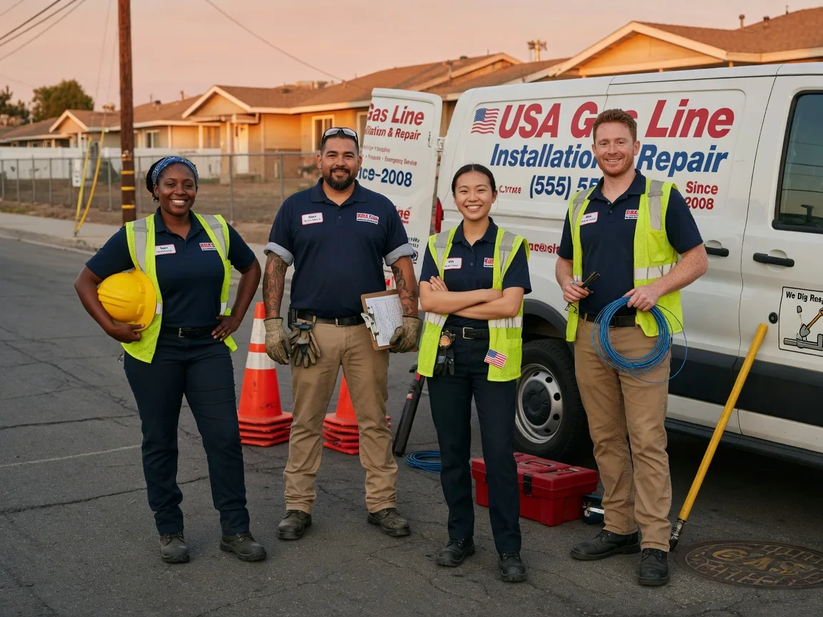 Gas Line Installation company in Idleyld Park, OR